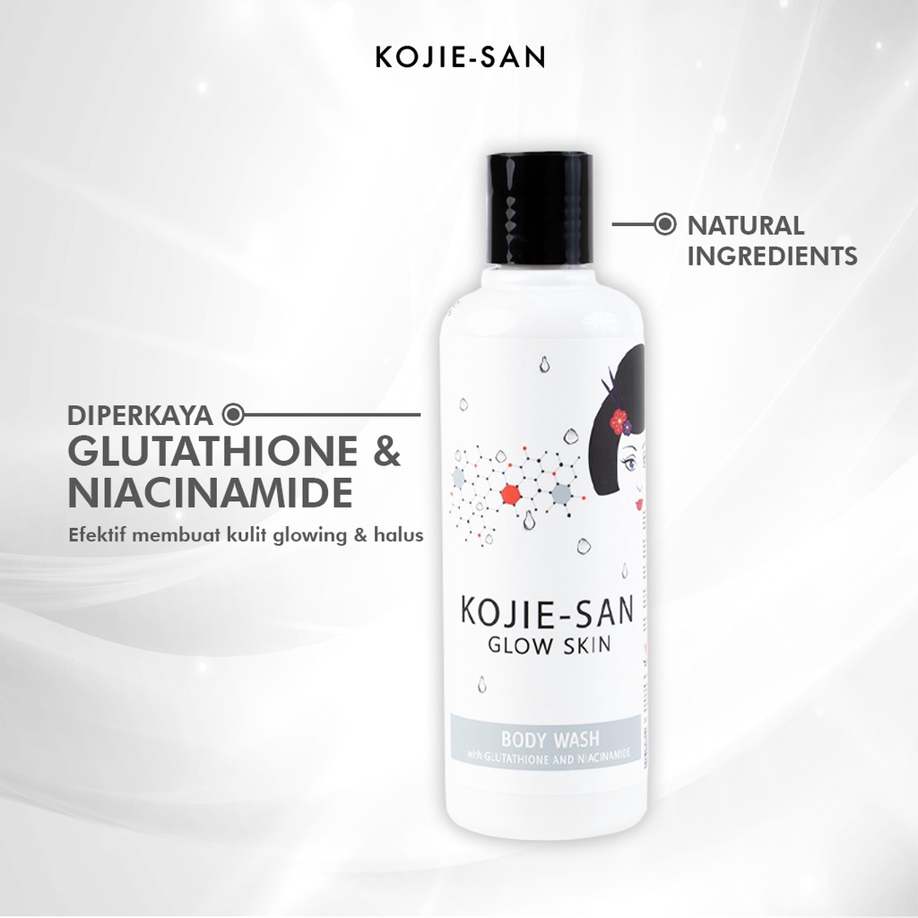 KojieSan Glow Skin Body Wash With Glutathione & Niacinamide Kojie